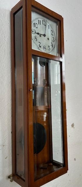 Závažové hodiny - artdeco Gustav Becker. - 4