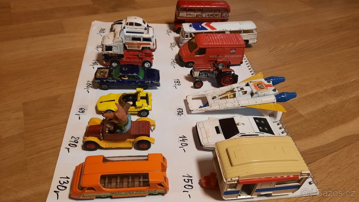 CORGI angličáky RETRO made in England, Majorette - 4