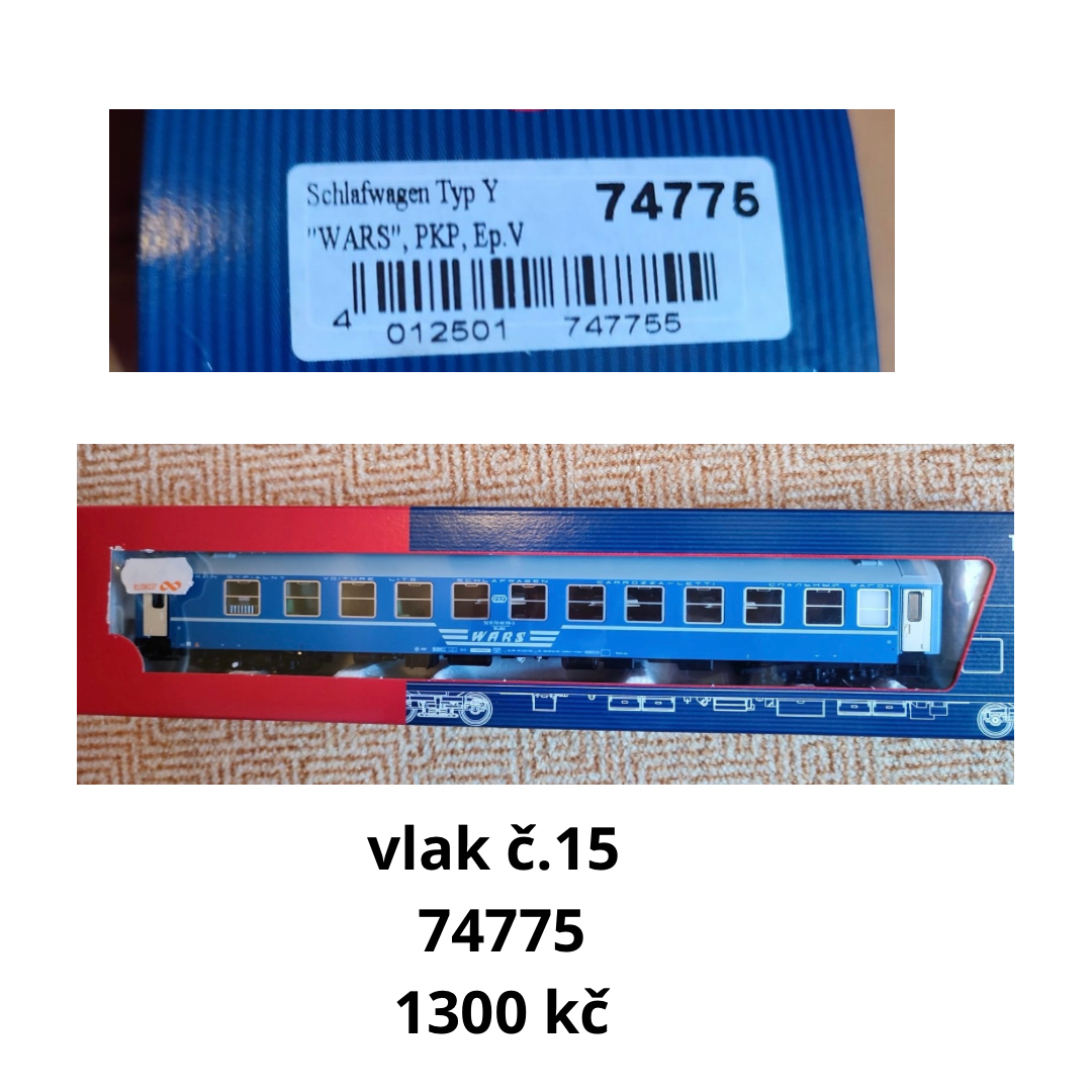 Prodám vlaky - velikost H0 - 4