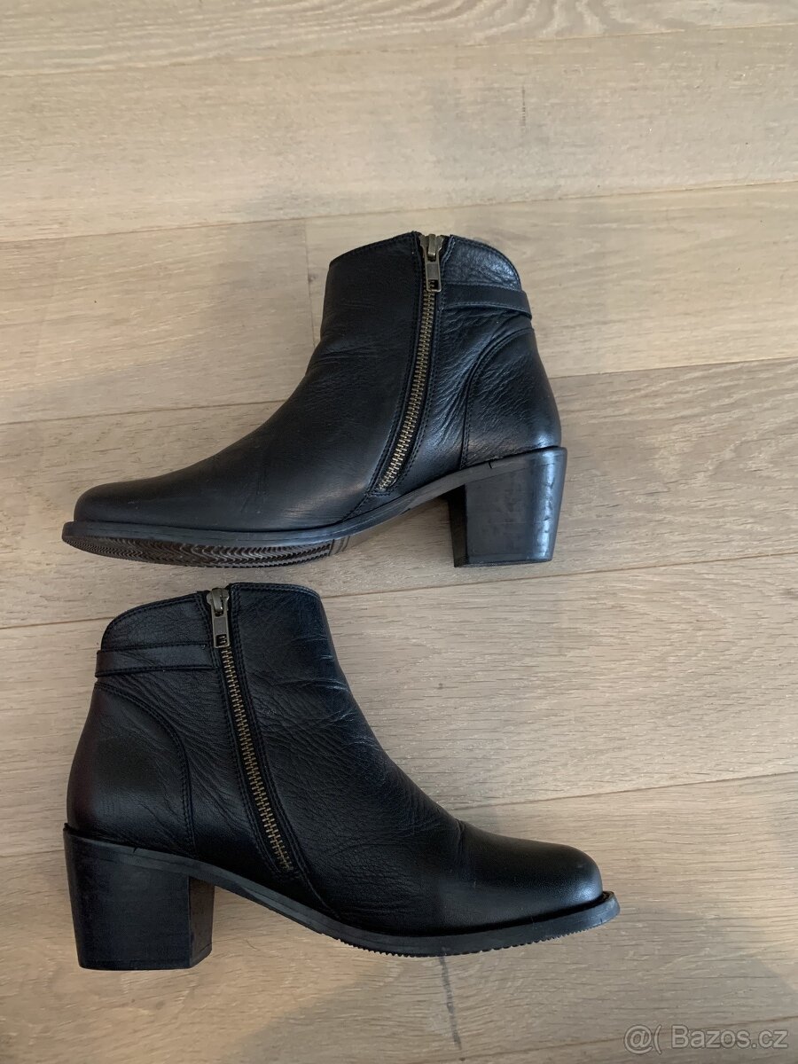 Damske kozene kozacky,vel.39 - 4