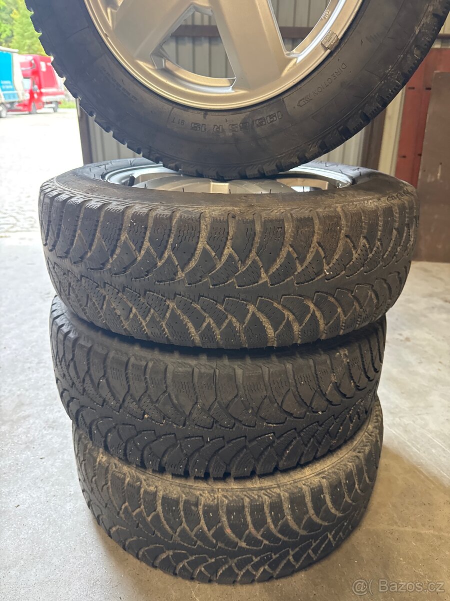 Zimni sada 5x100 pneu 195/65R15 Vranik - 4