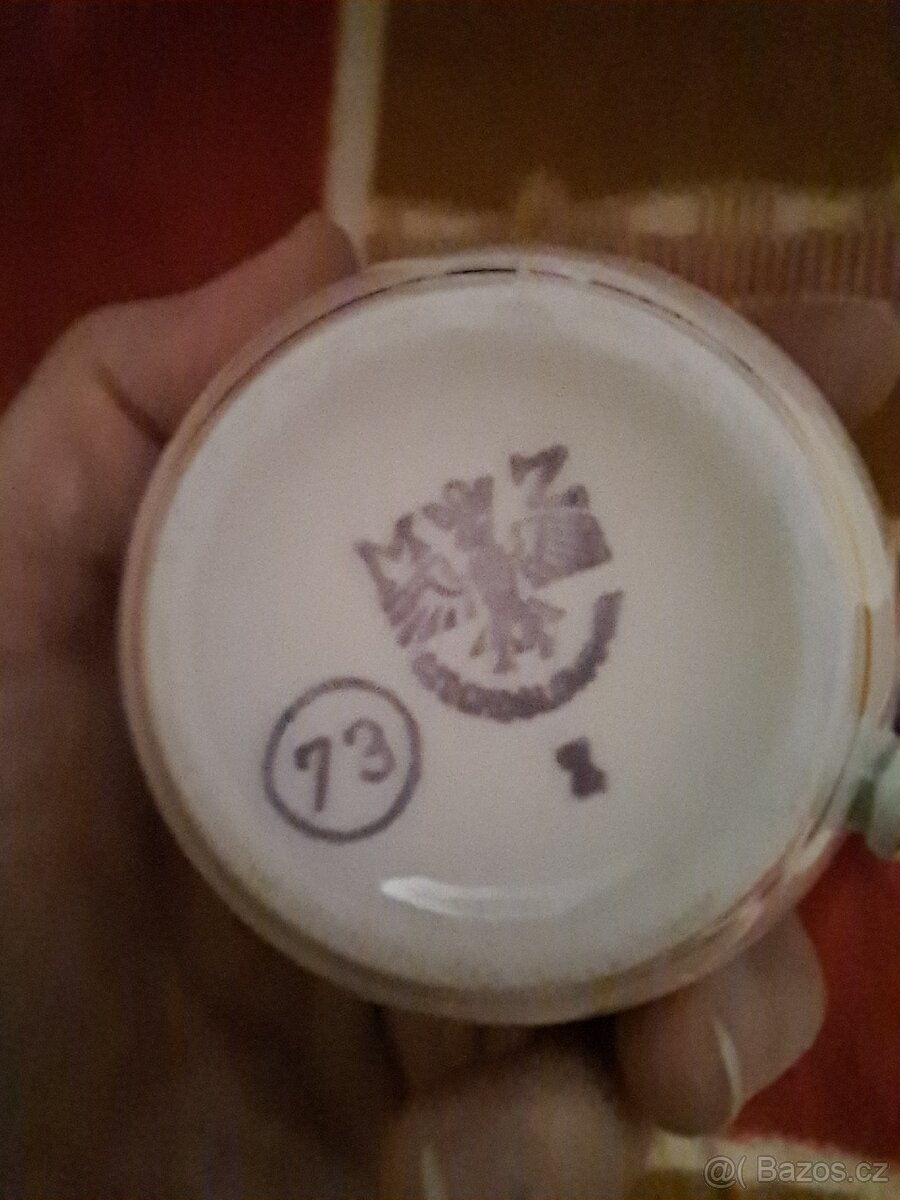 Čajový/kávový set porcelánová - 4