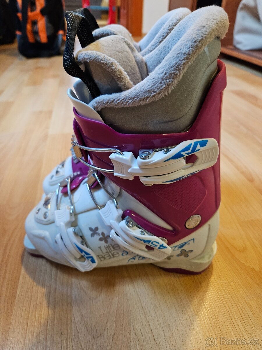 Dětské lyže Sporten 92cm + lyžáky Nordica - 4