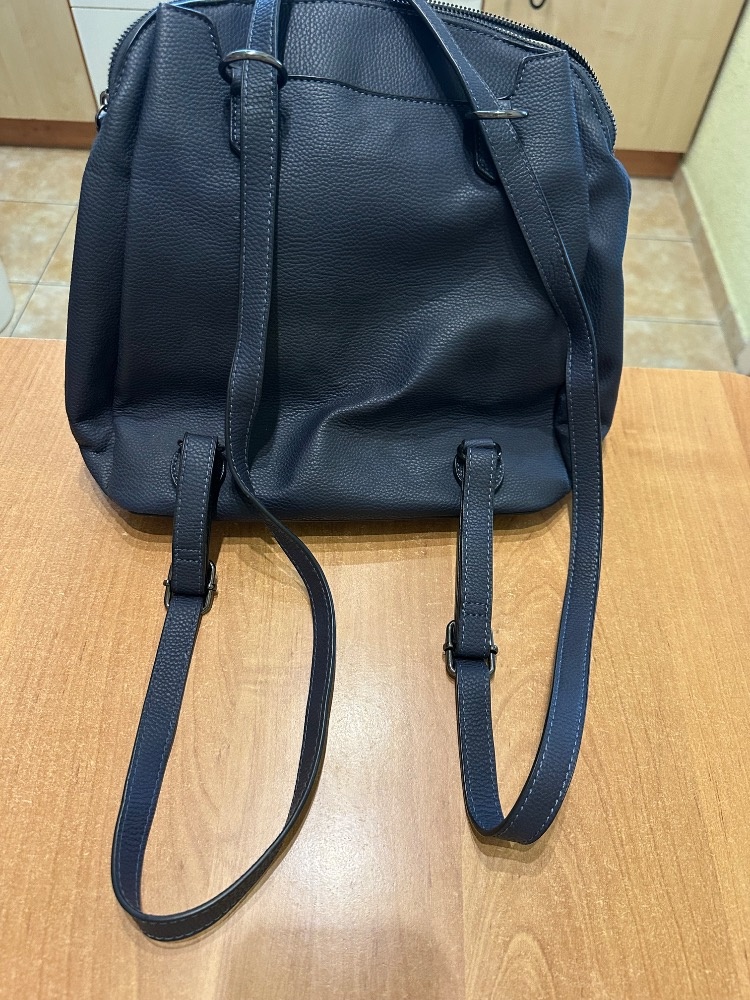 modrá kabelka Rieker,téměř jak nová, - 4