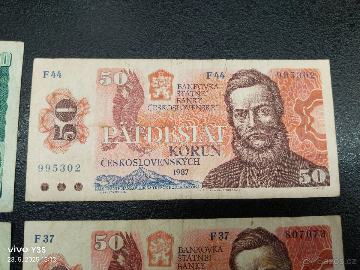 Bankovky Československo 1961 - 1988 - 4