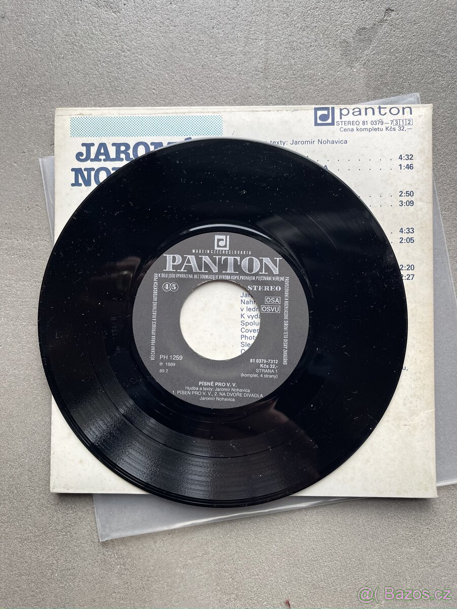 2x vinyl Jaromír Nohavica Písně pro V.V. - 4