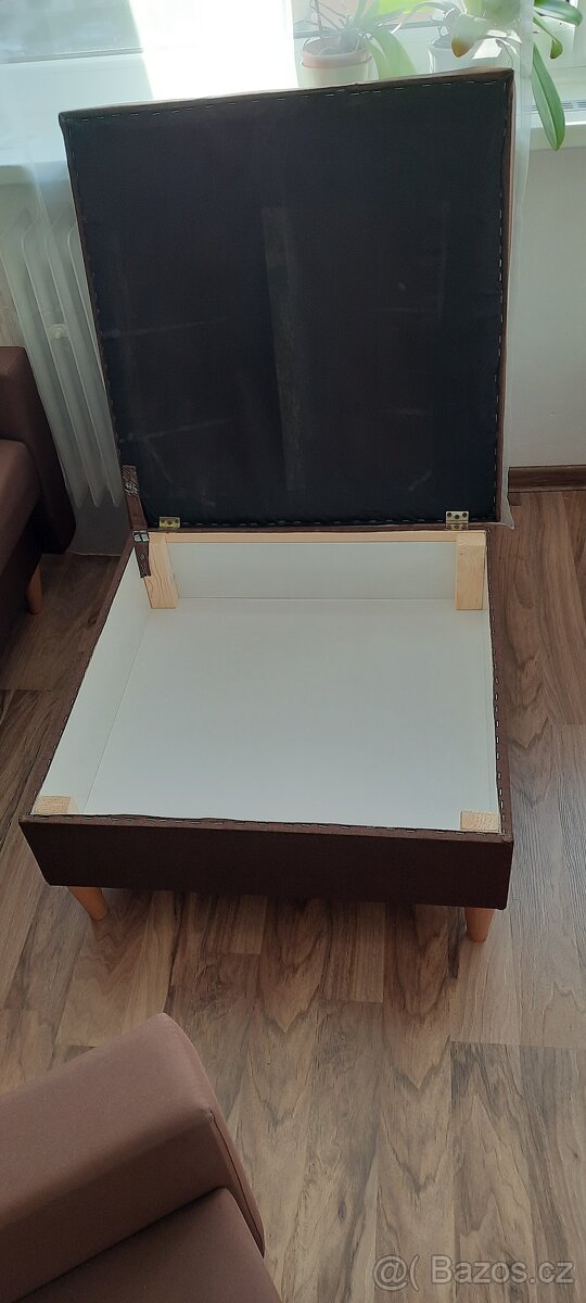 Sedací souprava, křeslo, taburet - 4