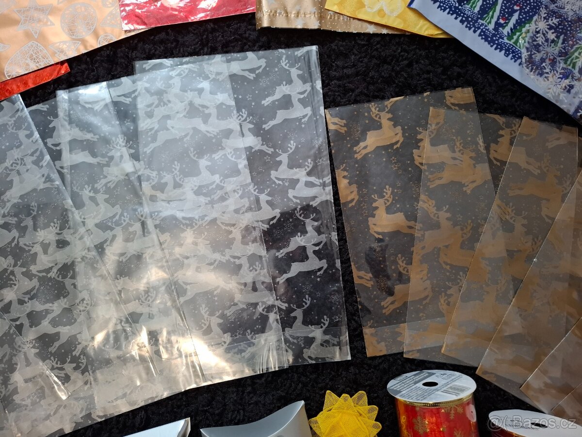 Dárkové sáčky, mašle, stuhy - 4