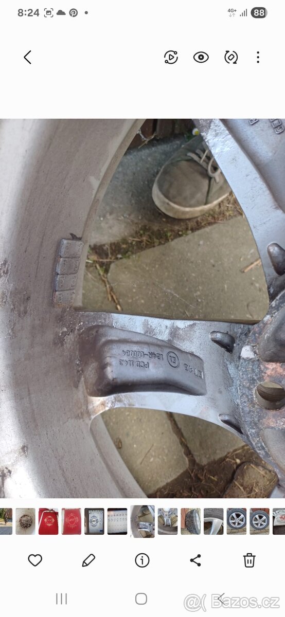 Originál ALU disky Tuscon + zimní pneu zdarma - 4