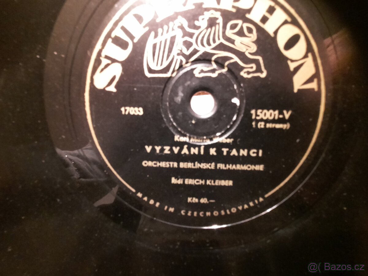 Česká filharmonie / šelakové desky - 4