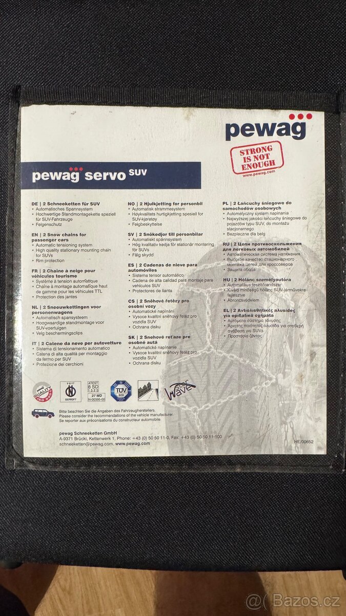 Pewag Servo SUV RSV 79 sněhové řetězy nepoužité - 4