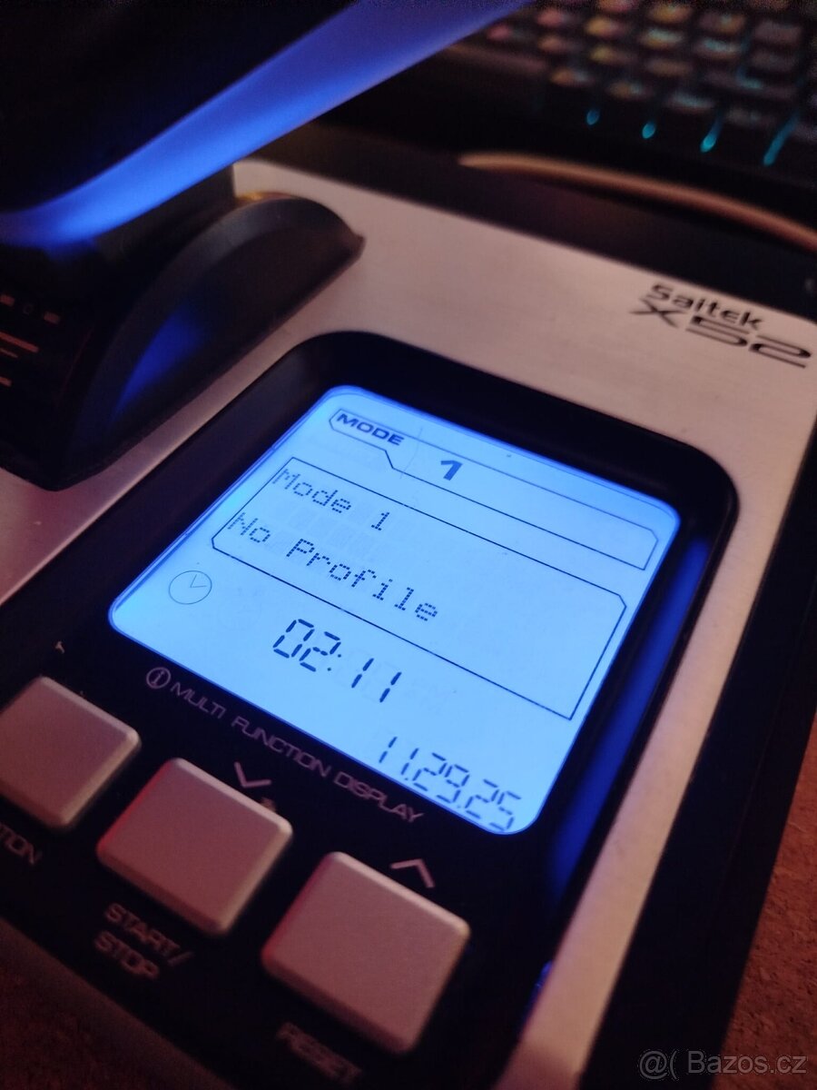 Saitek X52 H.O.T.A.S – TOP stav, vzácnější kus - 4