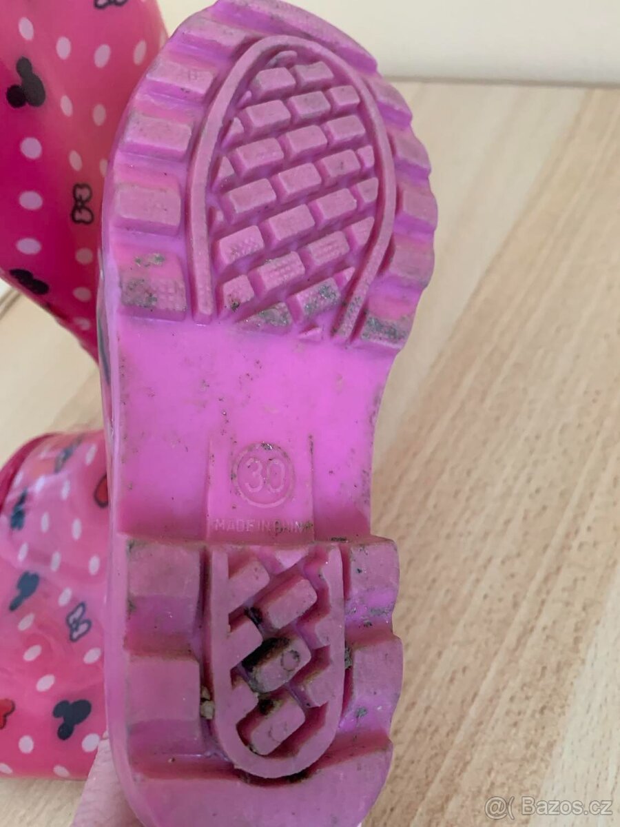 Dívčí gumáky vel. 30 - 4