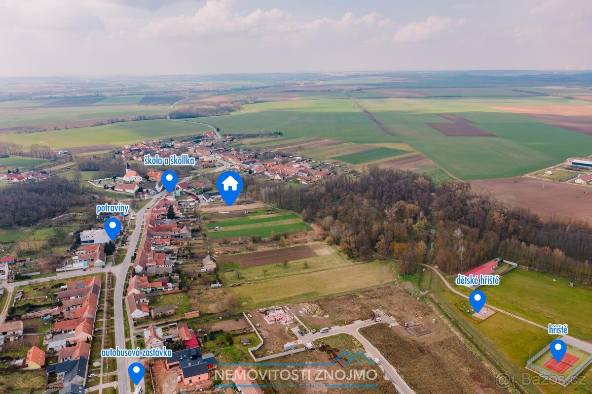 Prodej prostorného stavebního pozemku 3064m2, k.ú. Oleksovic - 4