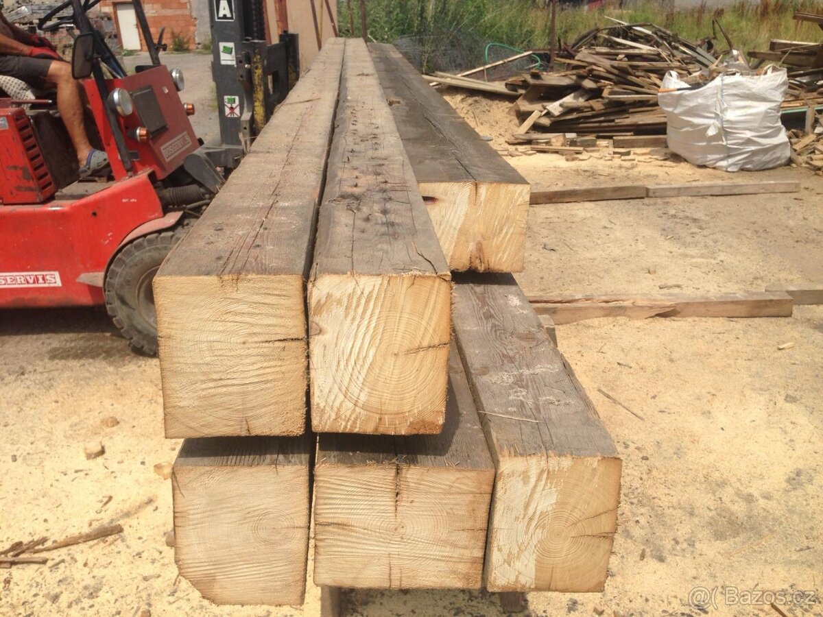 Trámy staré vyschlé - 4