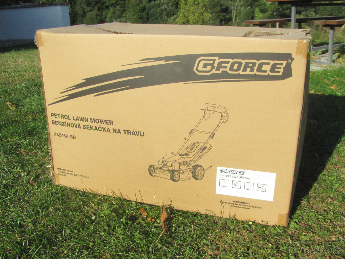 NOVÁ BENZÍNOVÁ SEKAČKA G-FORCE - HONDA - 46cm - 5,0HP - 4