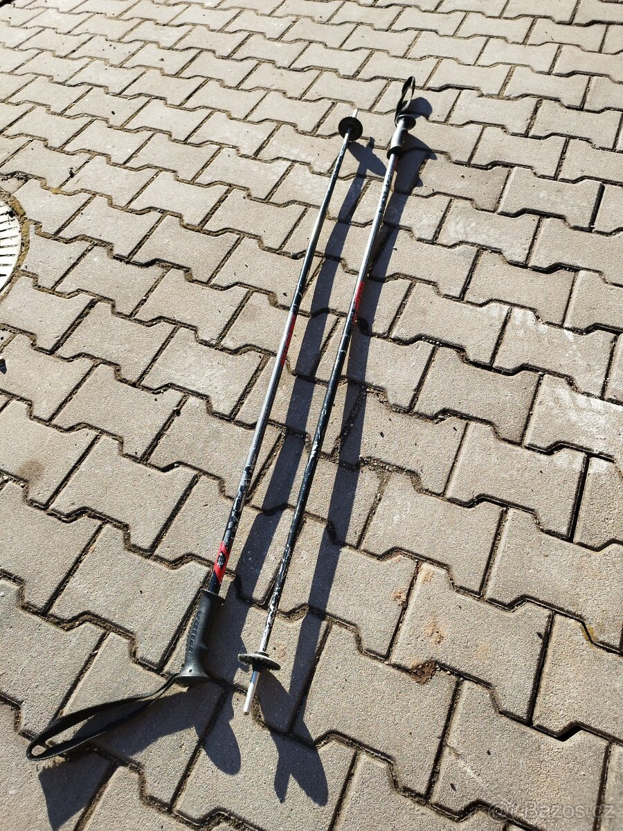 Lyže + hůlky - 4