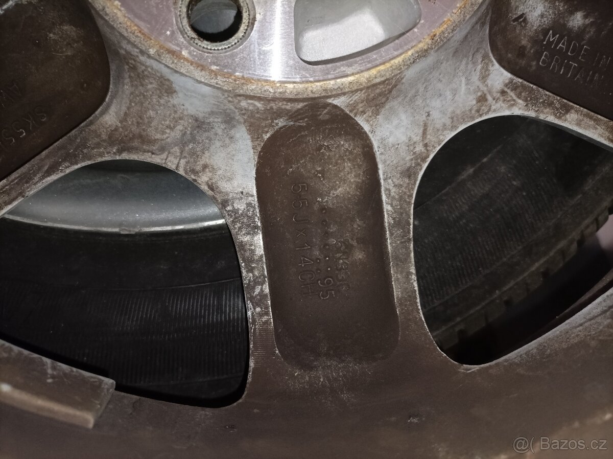 ALU kola 4x100 5,5j14 et45 - 4