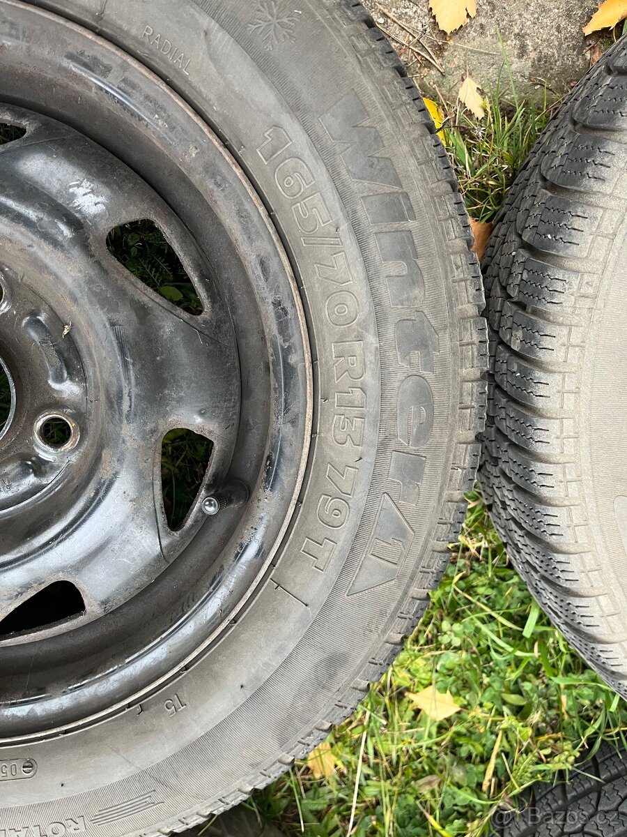 Pneumatiky a disky z Ford fiesta - 4