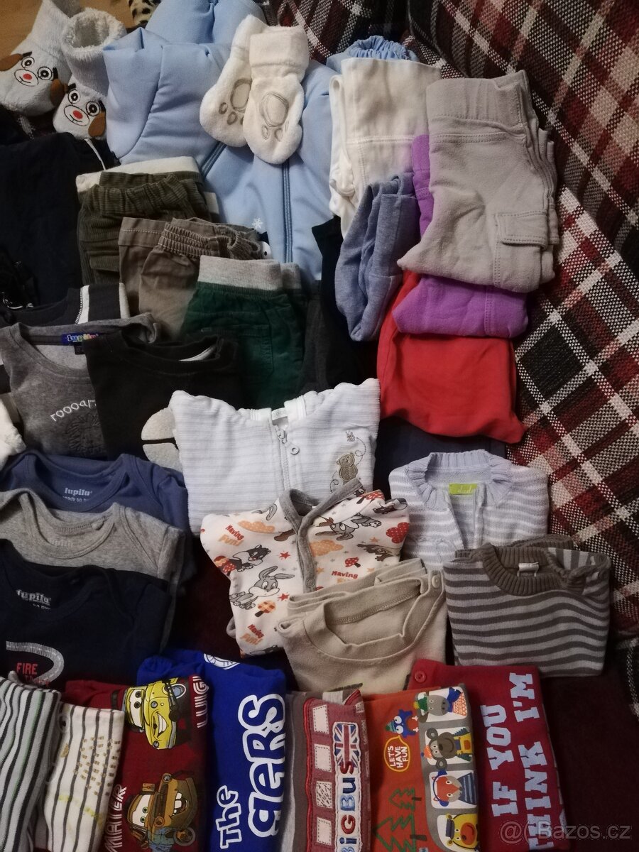 Balík oblečení vel. 74 - KLUK - 4