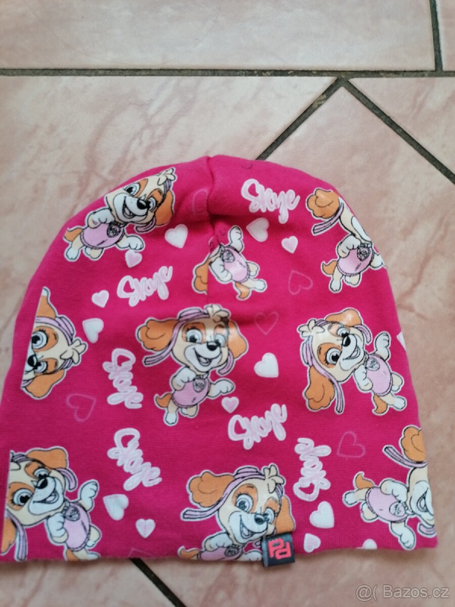 Dívčí čepice a nákrčník vel. 5-7let. - 4