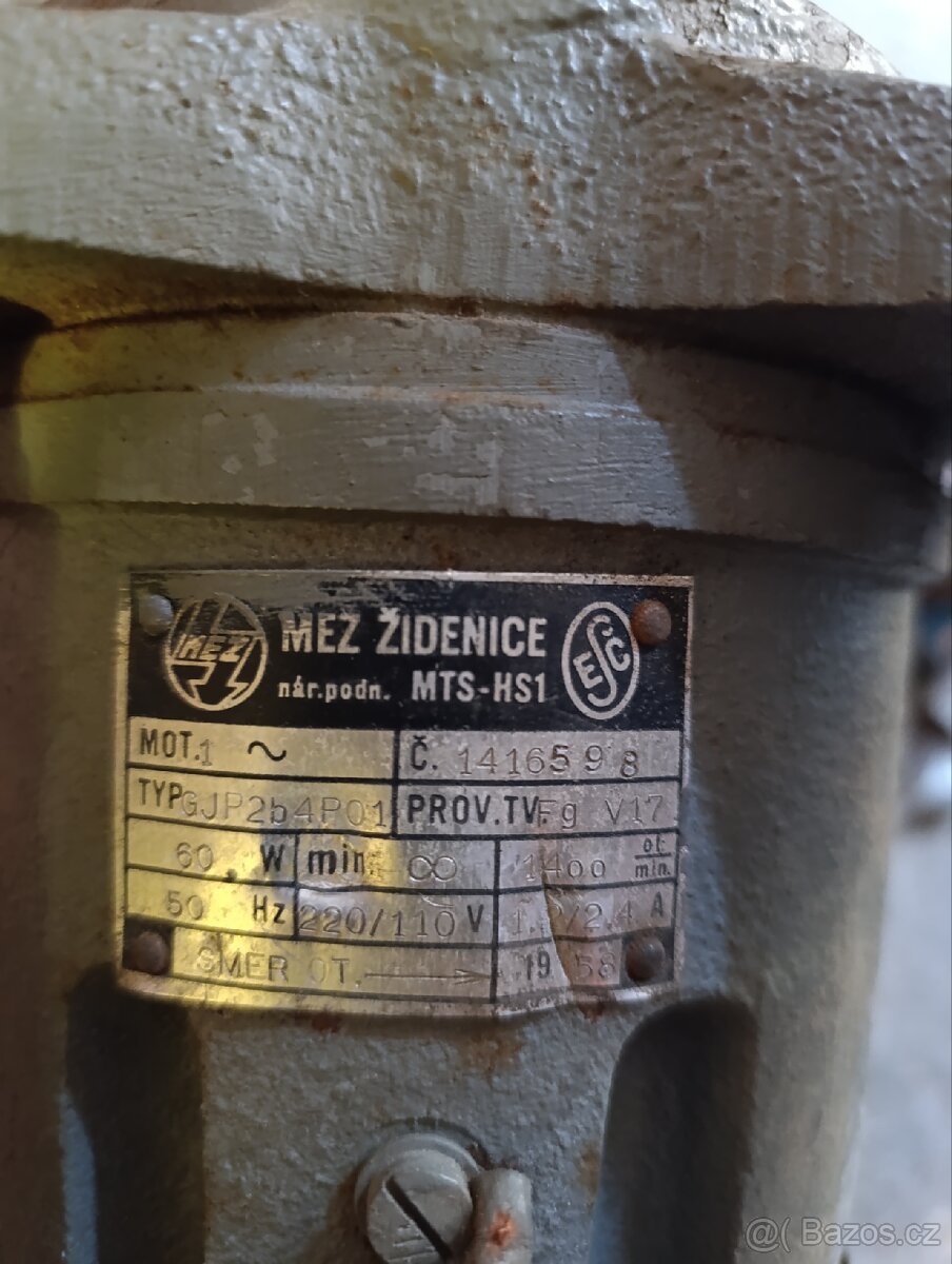 Elektromotor s brzdou. - 4