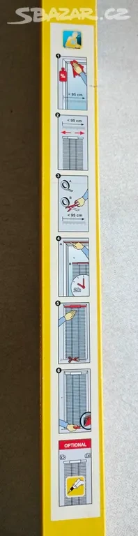 Teleskopická lamelová dveřní síť proti hmyzu - 4