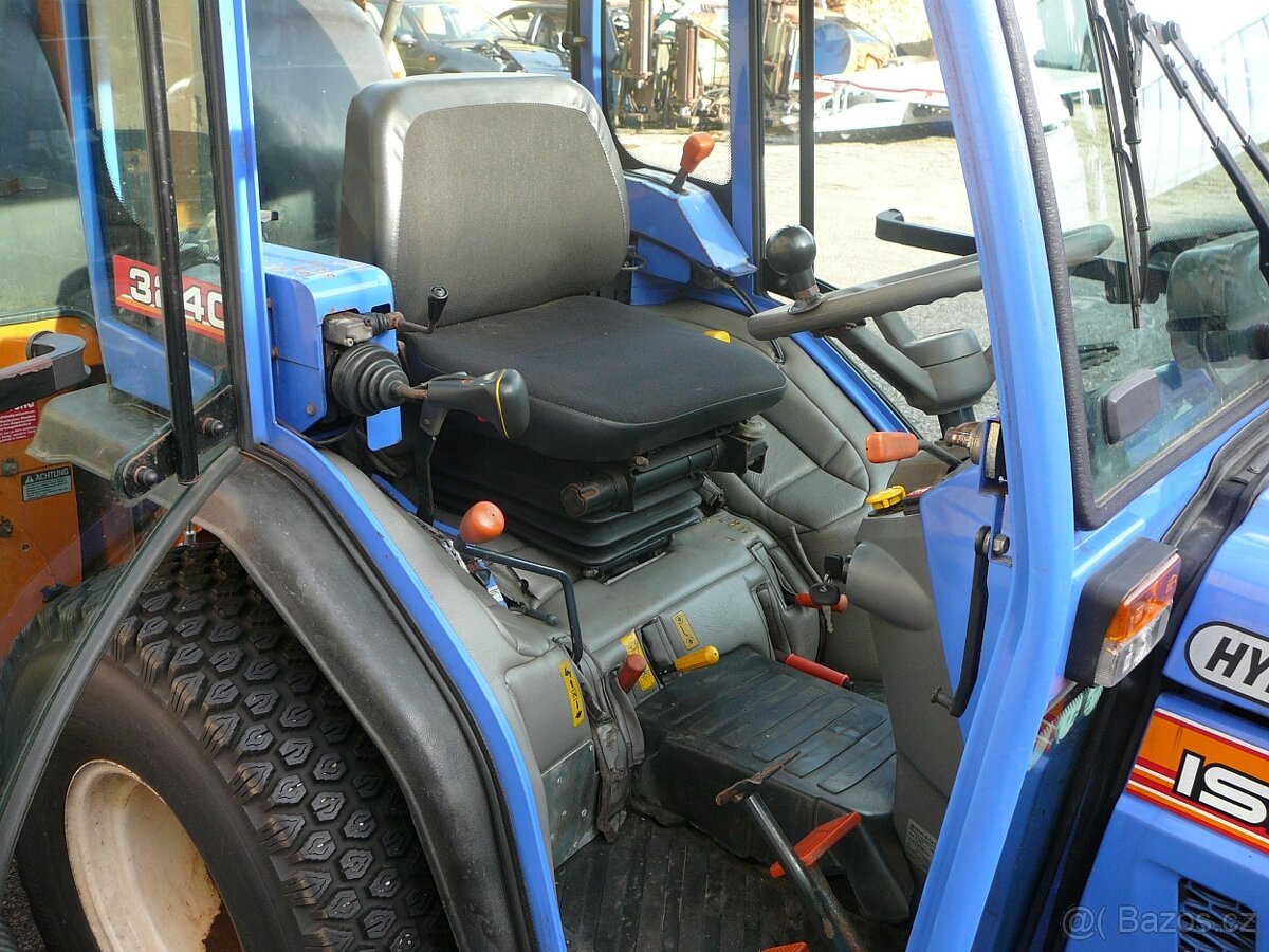 Malotraktor Iseki + sekačka - 4