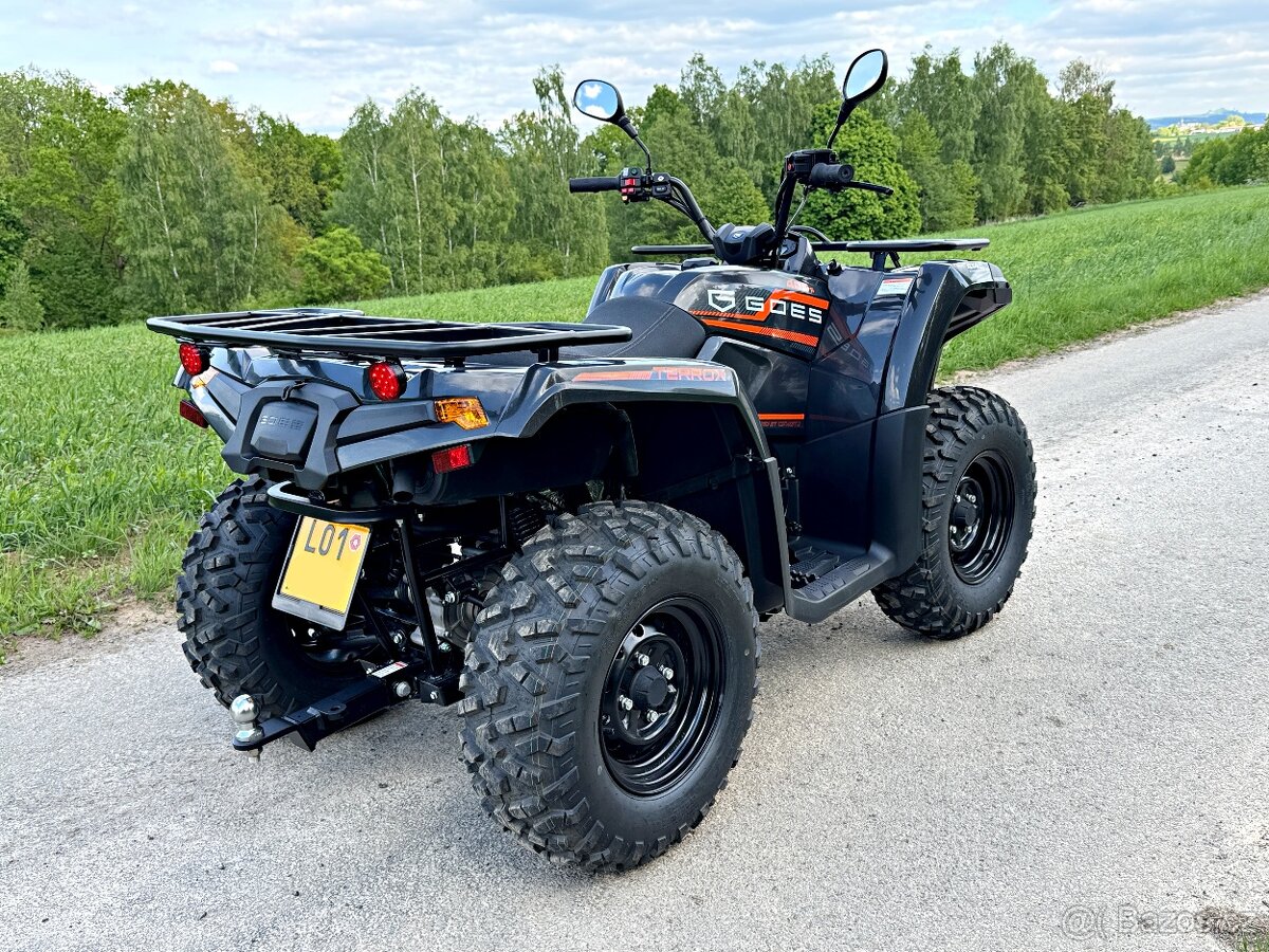 Čtyřkolka GOES Terrox 400 T3b Černá r. 2025 DPH 200 KM
