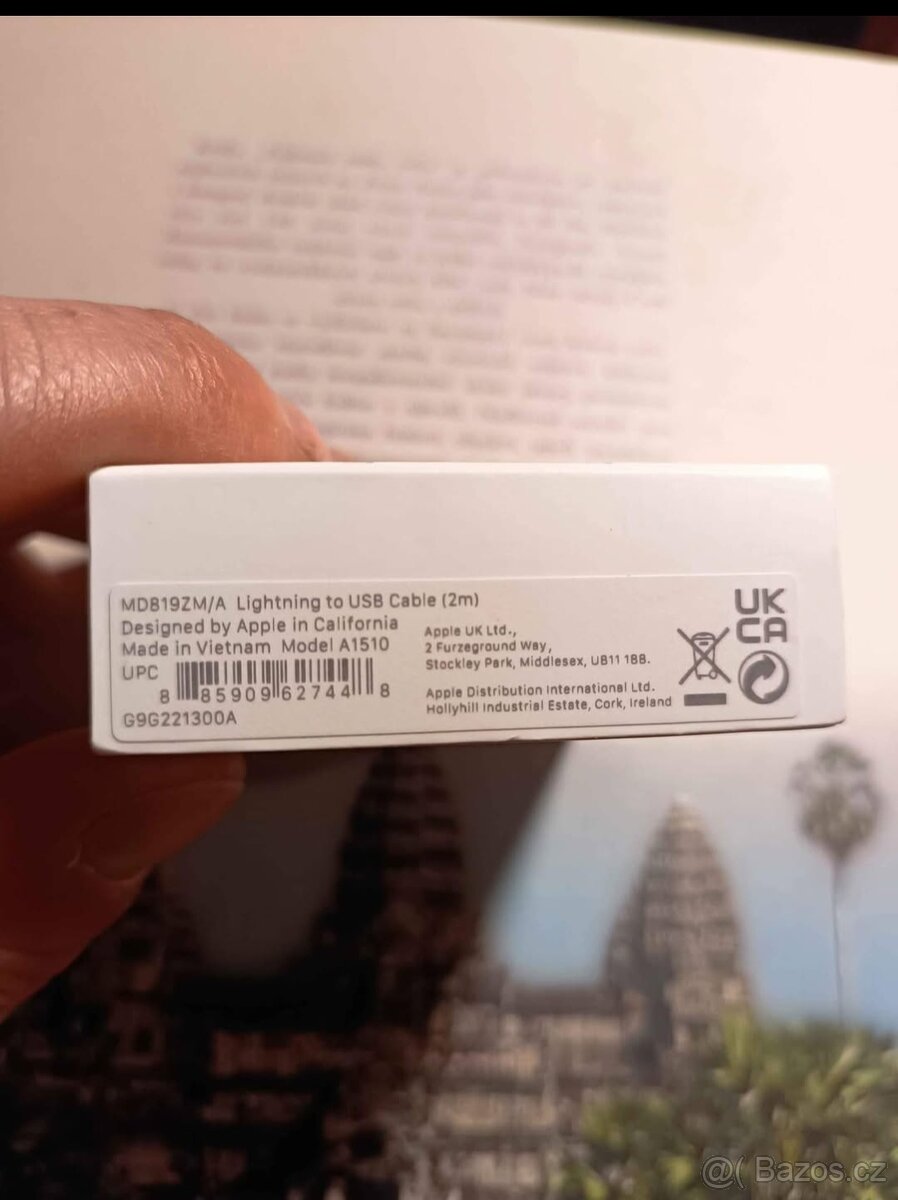 Apple USB/lightning 2 metry originál - 4