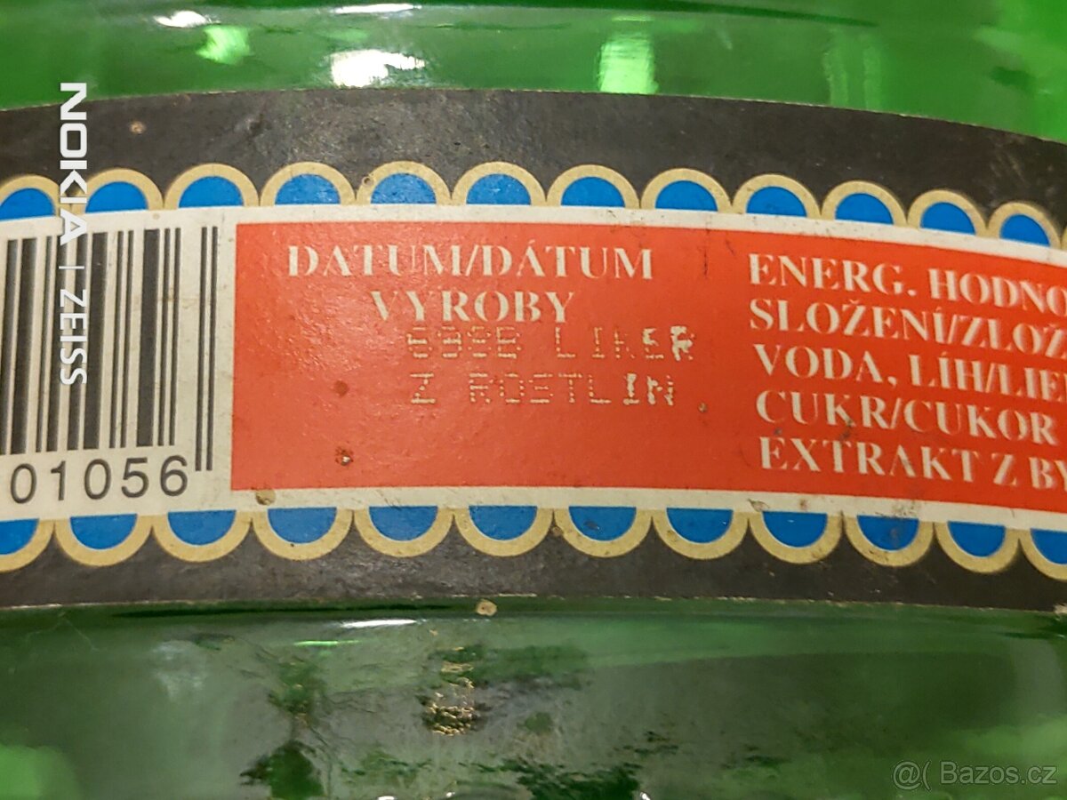 Staré láhve od Becherovky cena za vše - 4