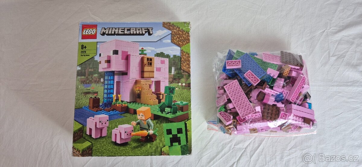 LEGO Minecraft 21170 Prasečí dům - 4