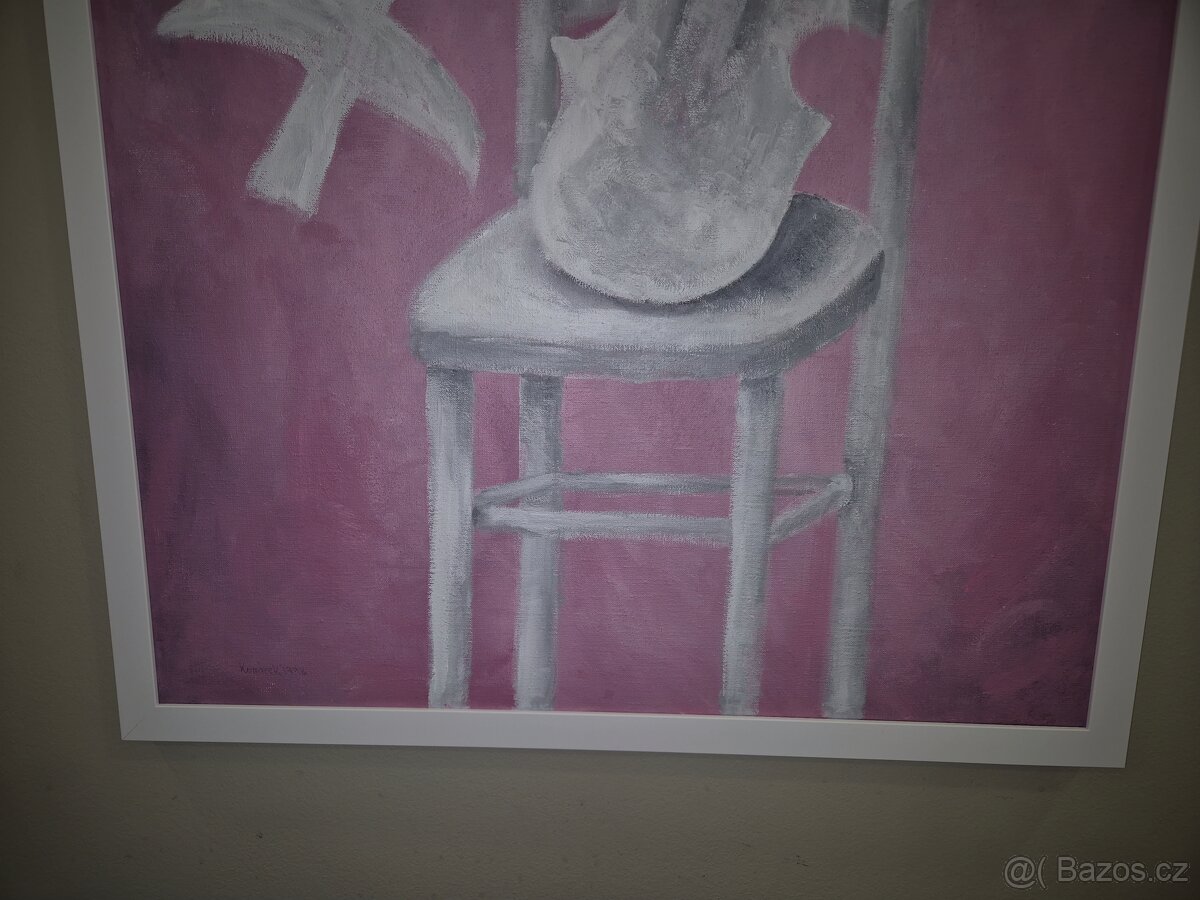 Prodám obraz – Vladimír Komárek (1998), olej na plátně - 4