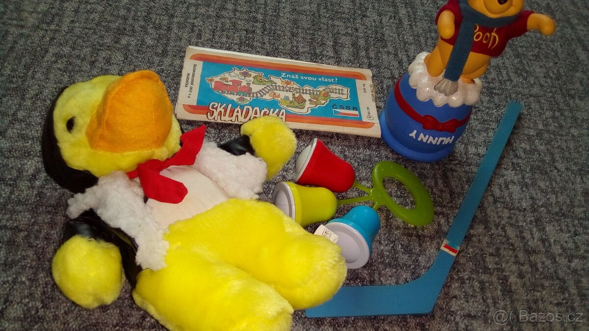 Staré hračky, cena celkem. - 4