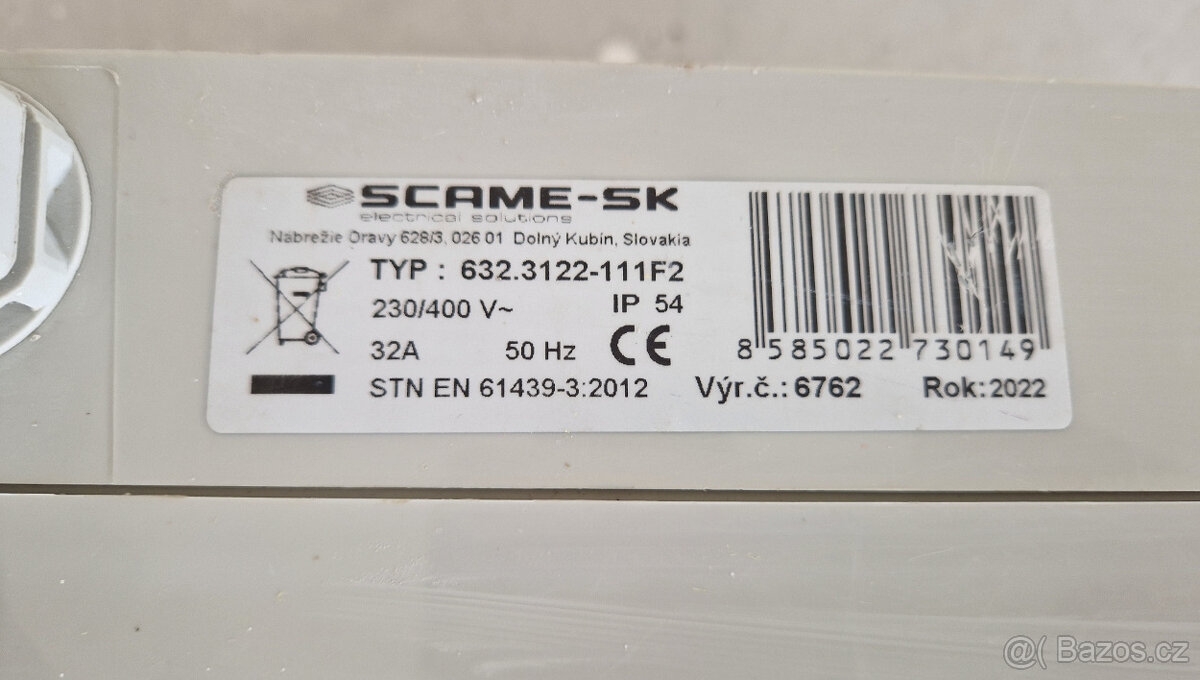 Přenosný stavební rozvaděč SCAME - 4