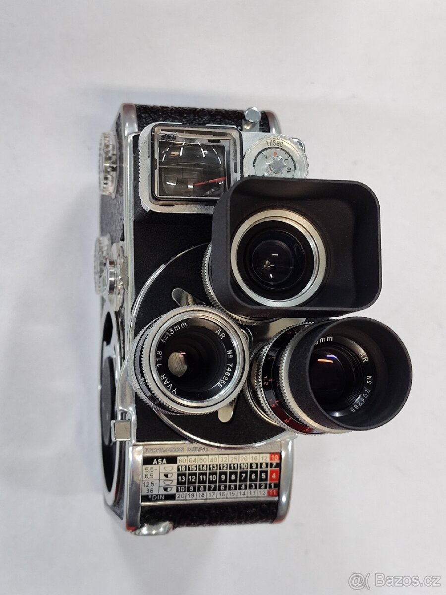 Kamera Bolex - Paillard D8L s příslušenstvím - 4