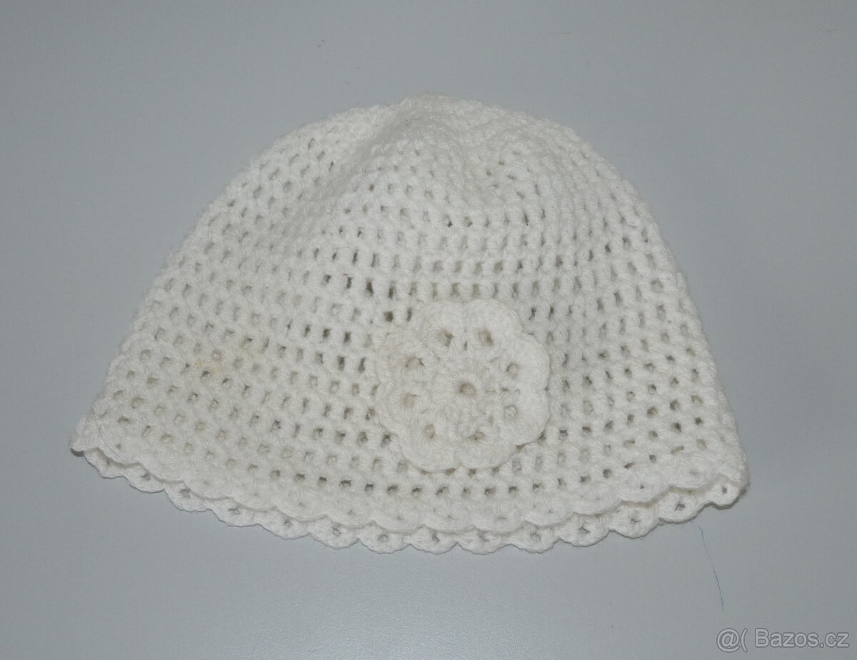 Dětská háčkovaná čepice - 4