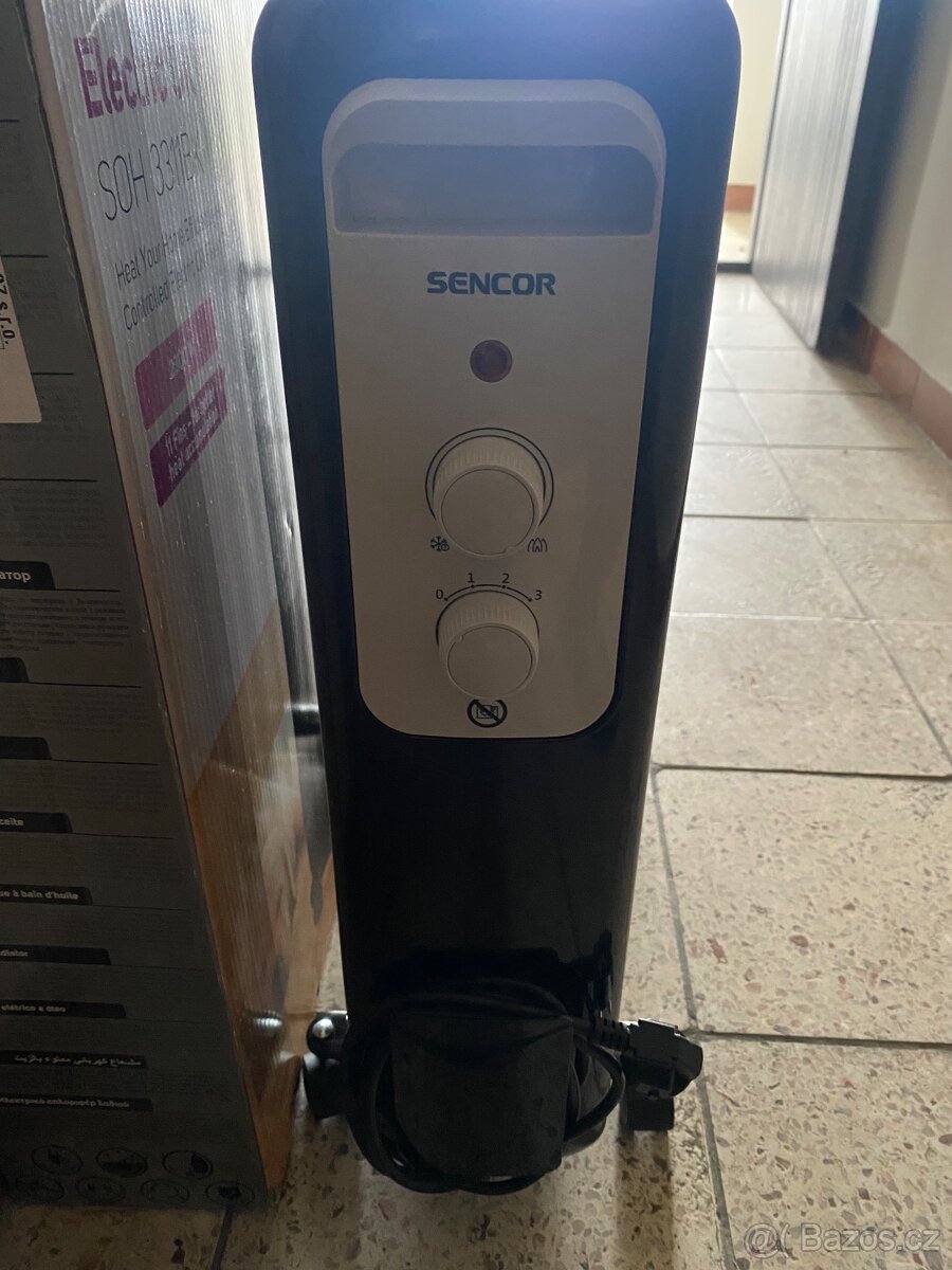 Elektrický olejový radiátor Sencor SOH 3311BK - 4