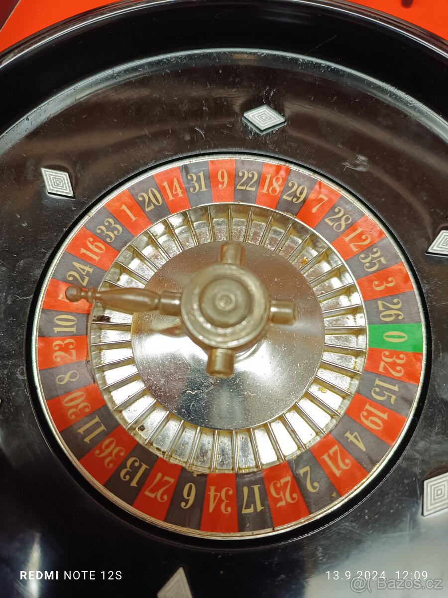 Retro stará hra ruleta - 4