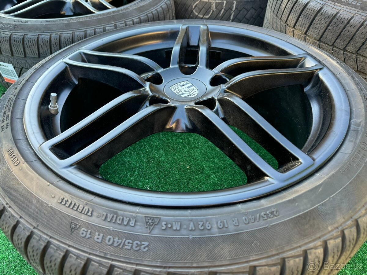 Originál alu kola Porsche Carrera R19 zimní matné - 4