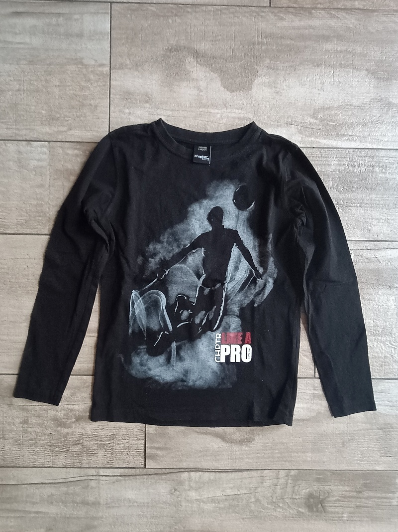 Trička, trika s dl. rukávem, vel. 134/140 - 4