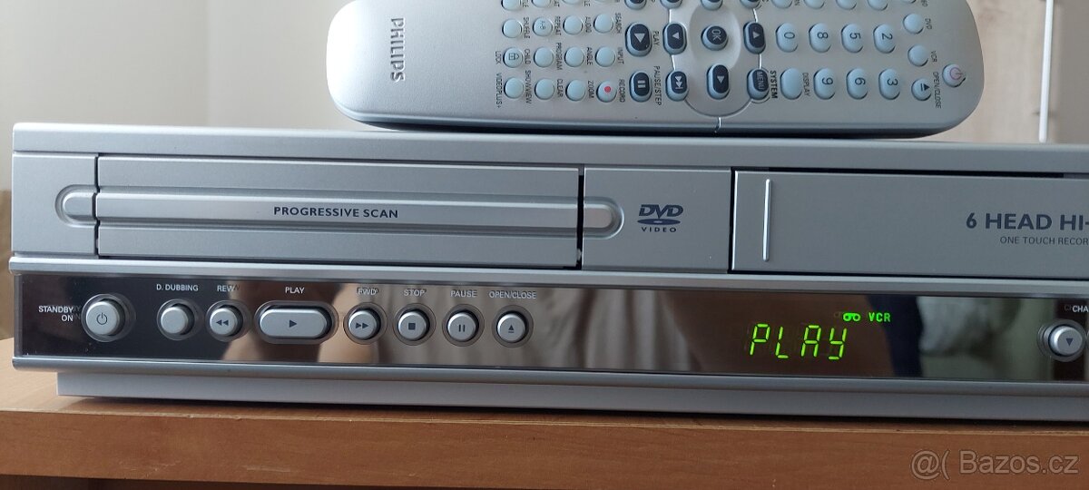 COMBO PHILIPS DVD/VHS DVP 3100/02 - 4