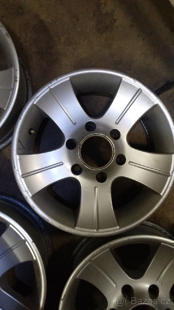 Au hliníková kola 6x139 R16 elektrony Hyundai H-1 - 4