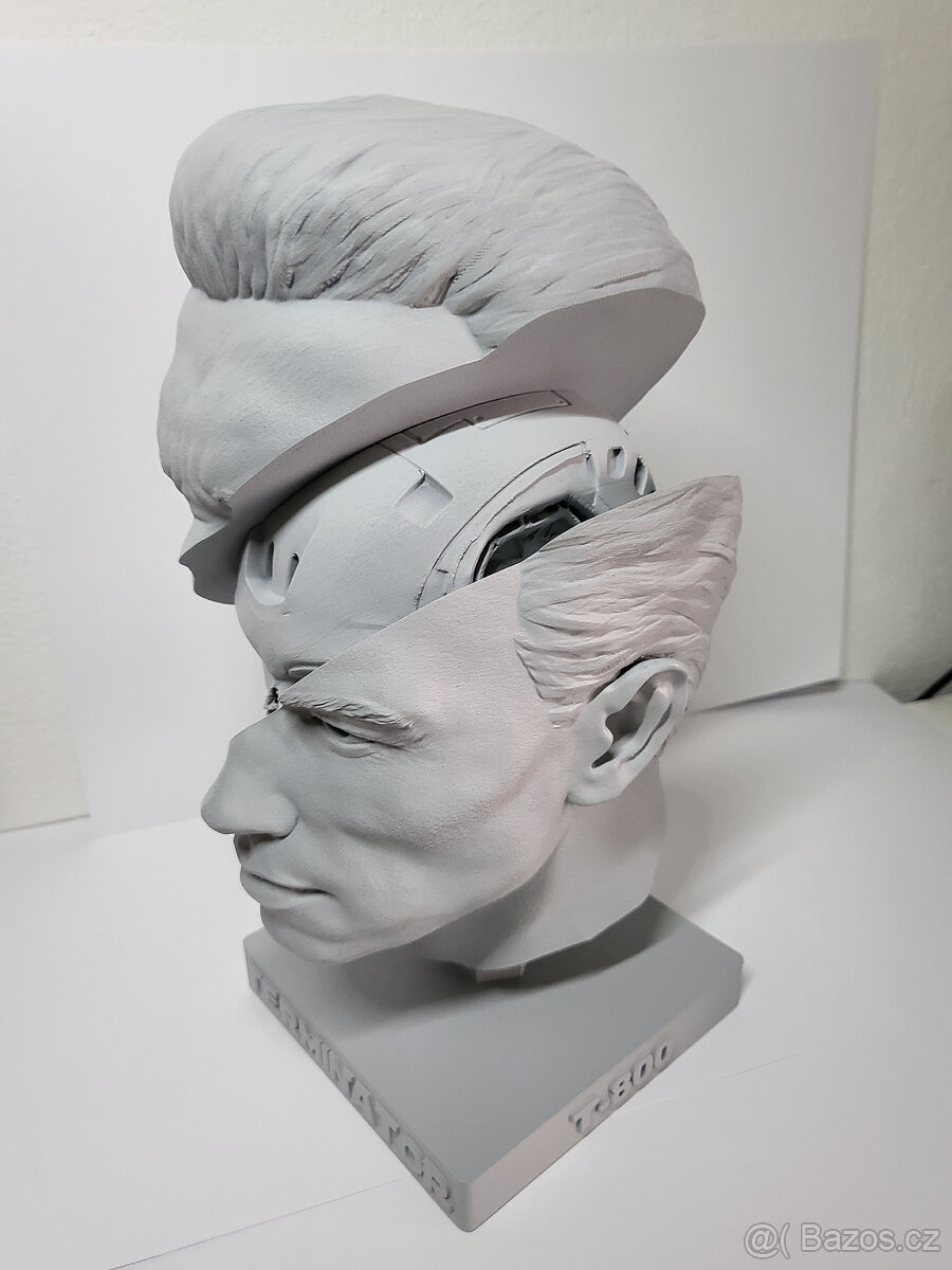 Terminator T-800 Soška/Busta - 4