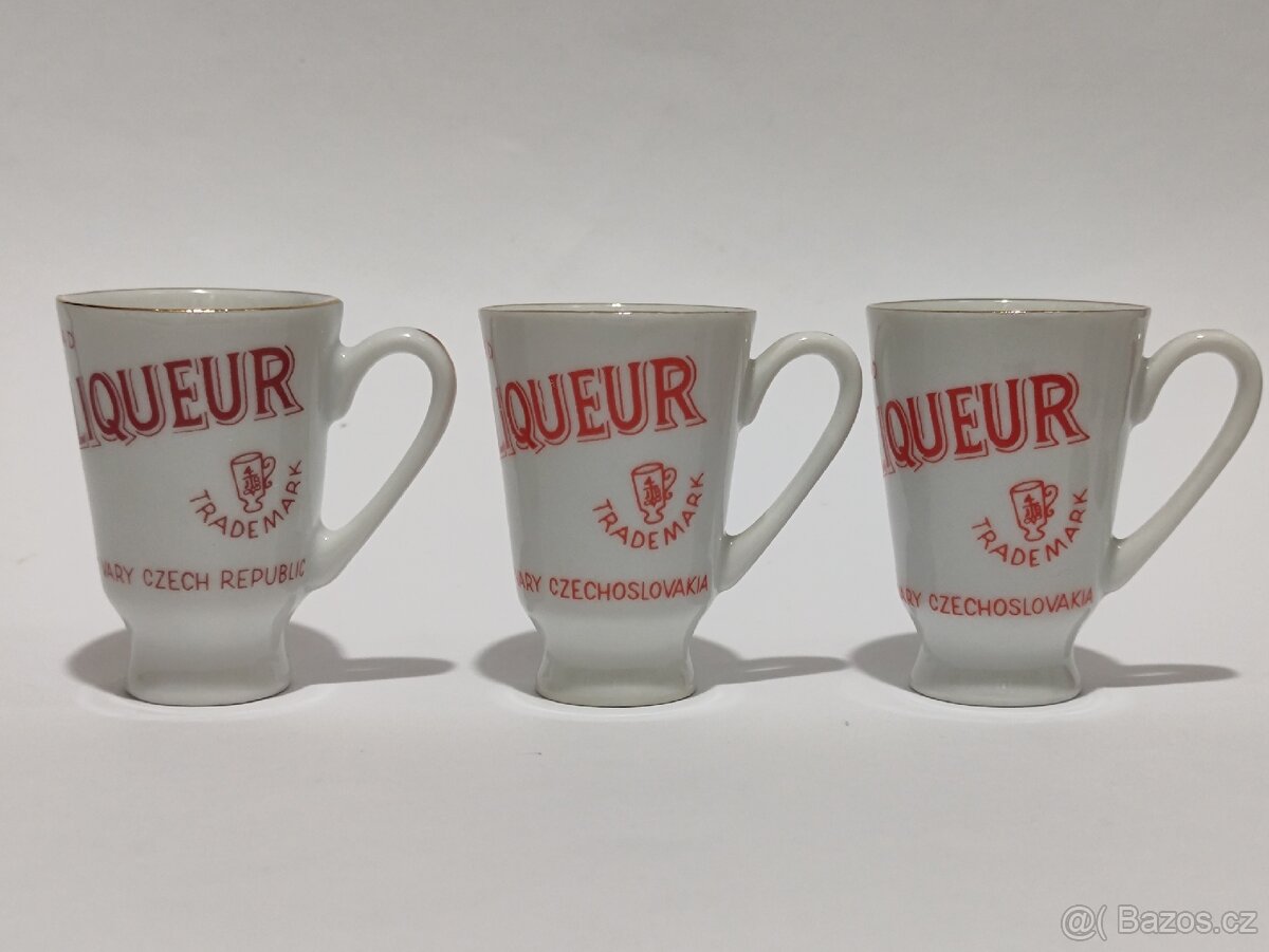 Becherovka, retro panáčky, Jan Becher, ČSSR, pošta 79.- - 4