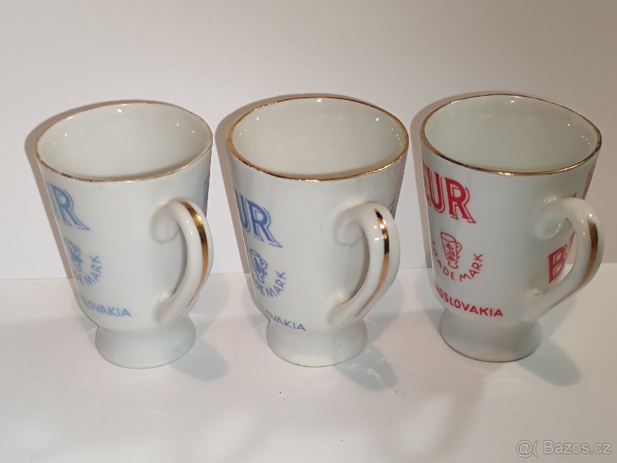 Becherovka, retro panáčky, Jan Becher, ČSSR, pošta 79.- - 4