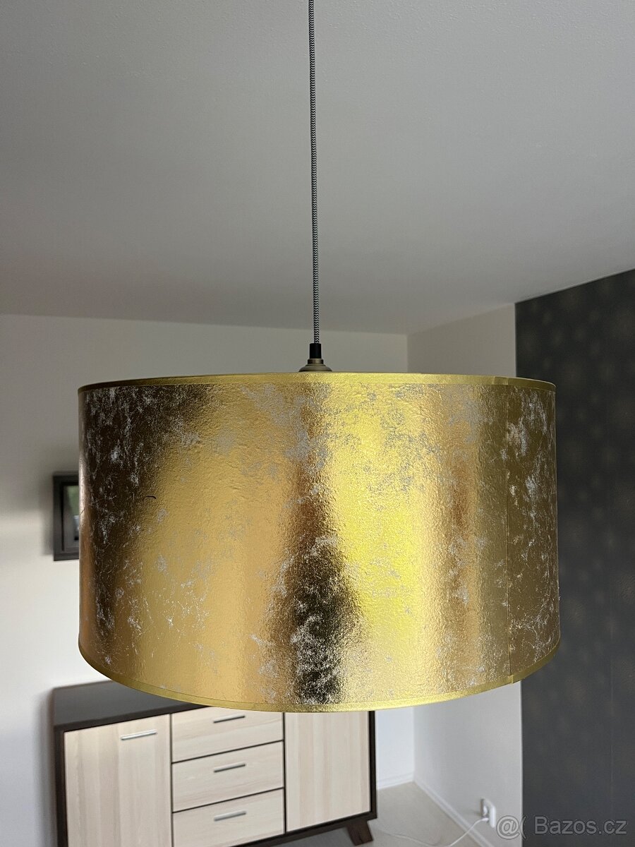 Závěsné svítidlo VISERBELLA EGLO - zlatá + žárovka 3000K - 4