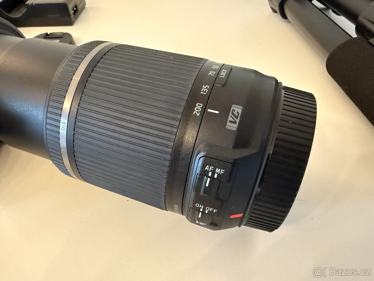 Komplet TOP SET Canon 760D + Canon 50mm f1.8 + Tamron 18-200 - 4