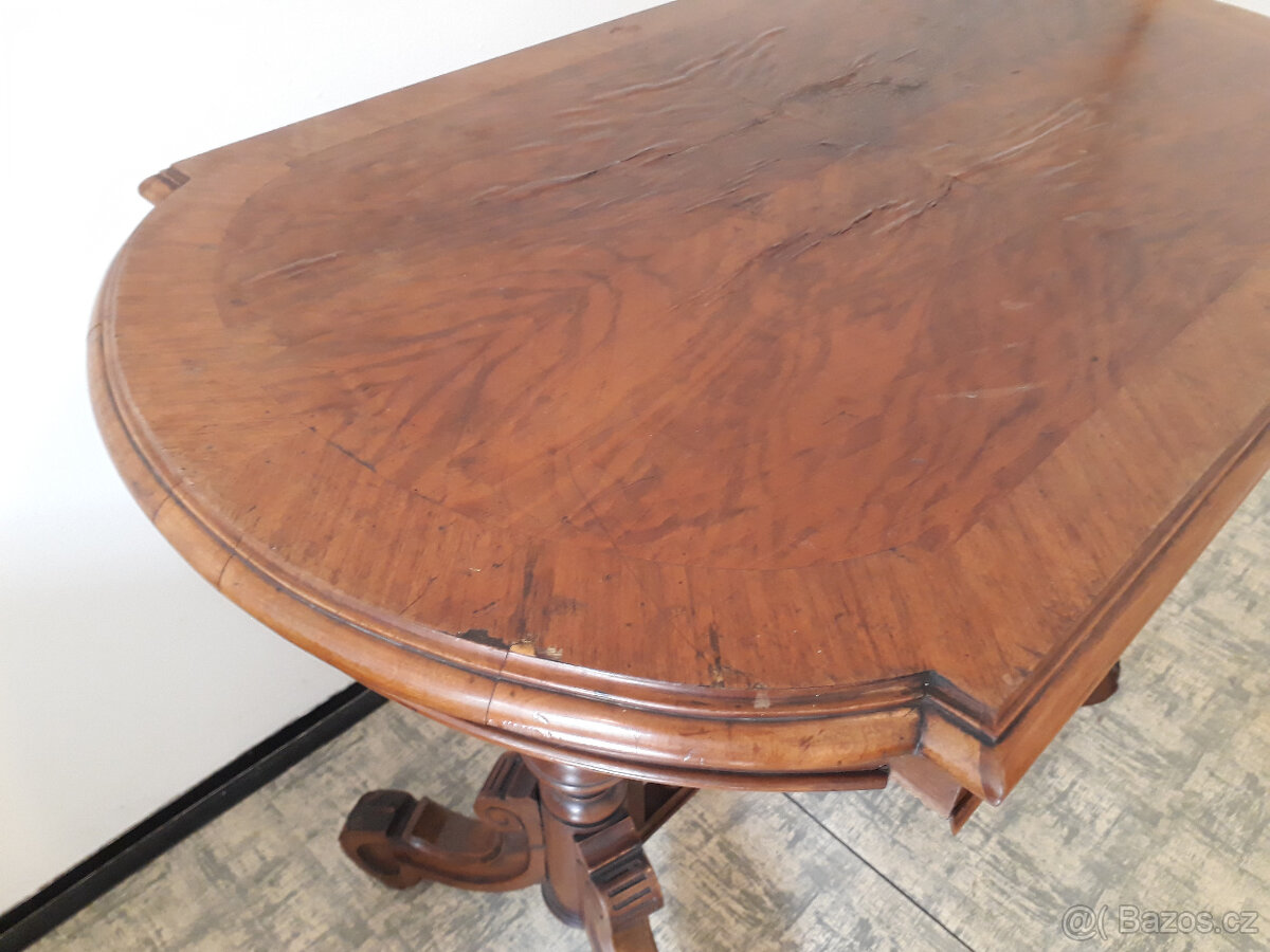 Starožitný secesní stolek - 4