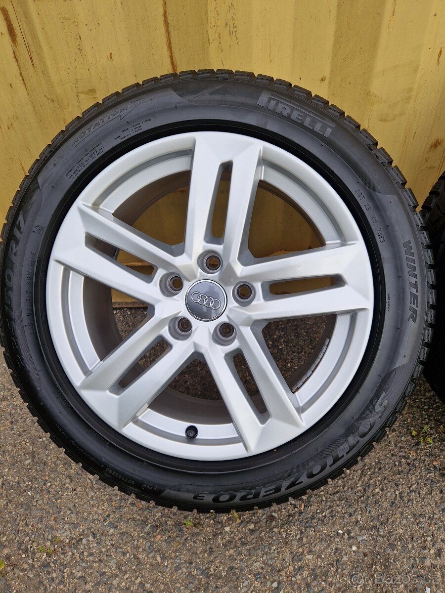 kola A4 audi 5x112 r17 disky alu 225 50 17 rafky zimní et42 - 4
